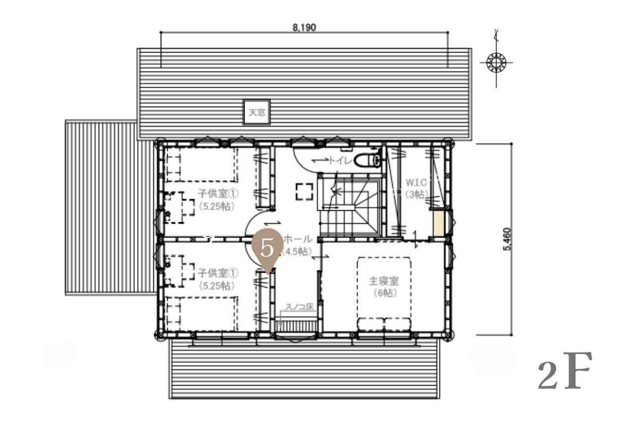 間取り図　2F