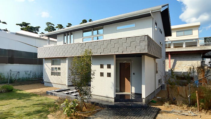 諫早市ながさ木の家展示場 モデルハウス (木造住宅の特性を活かした家づくりをコンセプトに、
四季工房がご提案できる様々な機能を盛り込んだ常設モデルハウスが完成しました。)