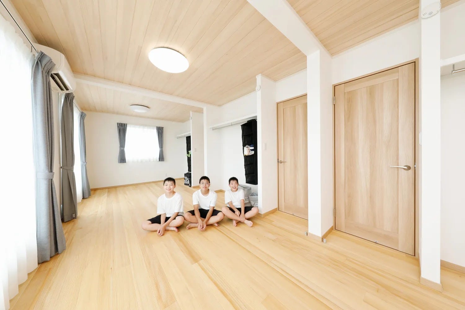 将来的に分ける事ができる、子供部屋