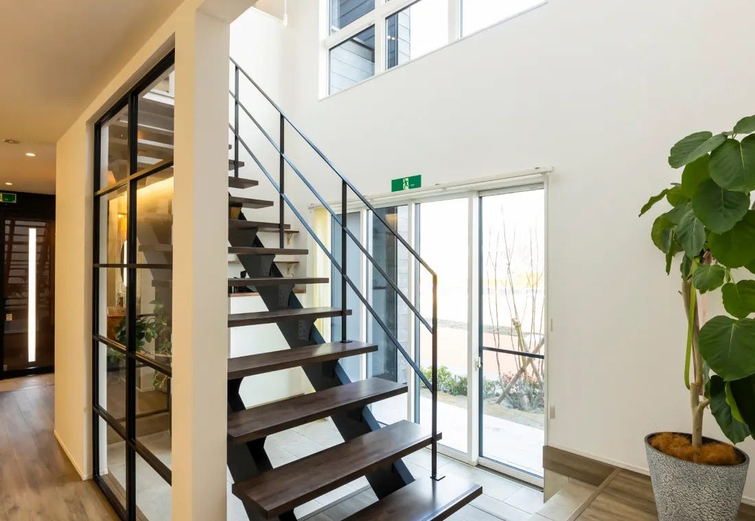 特徴的なインナーテラス