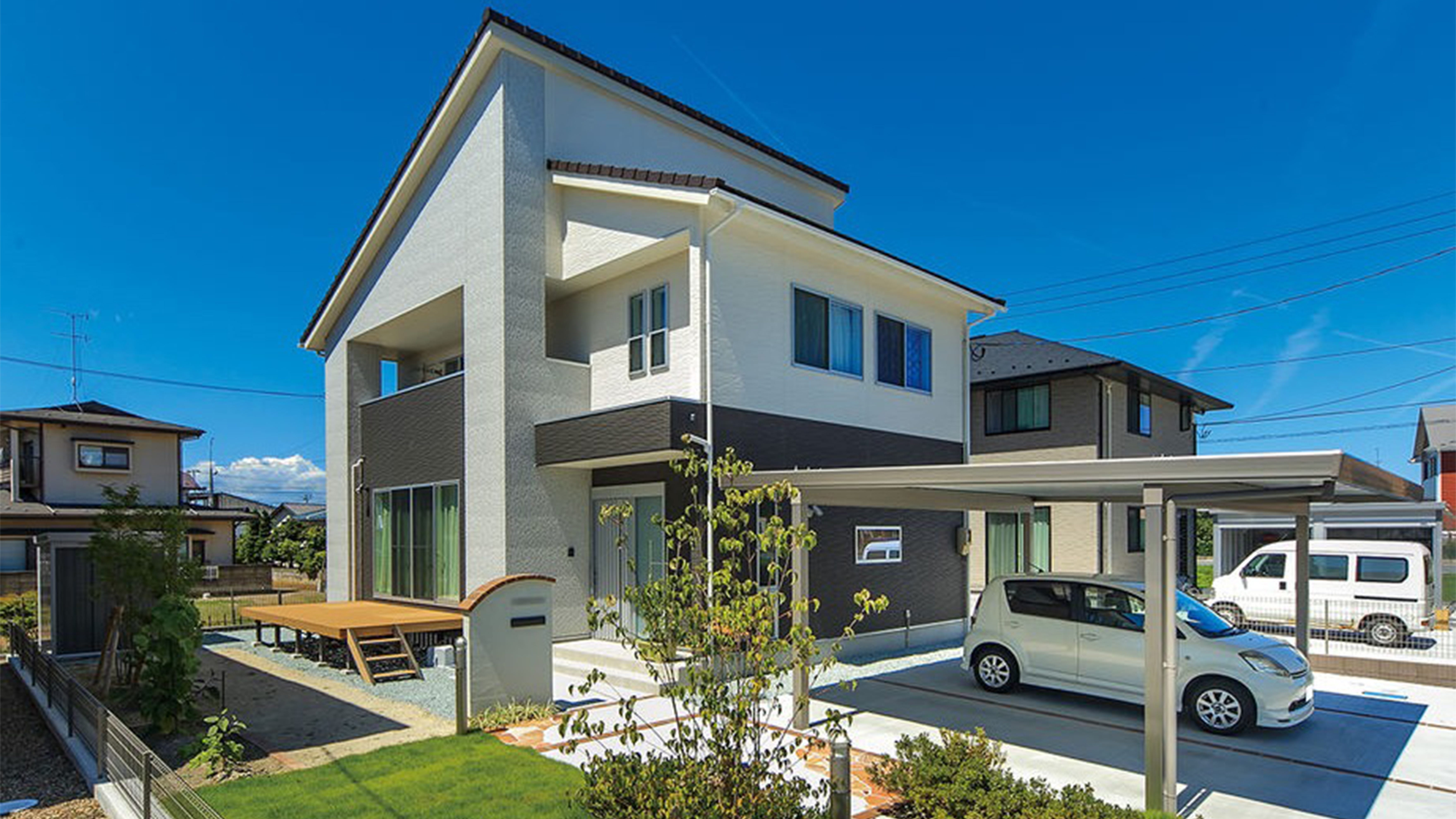 理想のモデルハウスと出会い、 思い描いていた住まいが実現