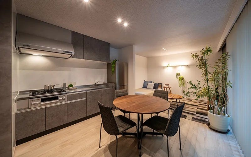 1F / SECOND-ROOM 住まい方を広げる半独立型1LDK