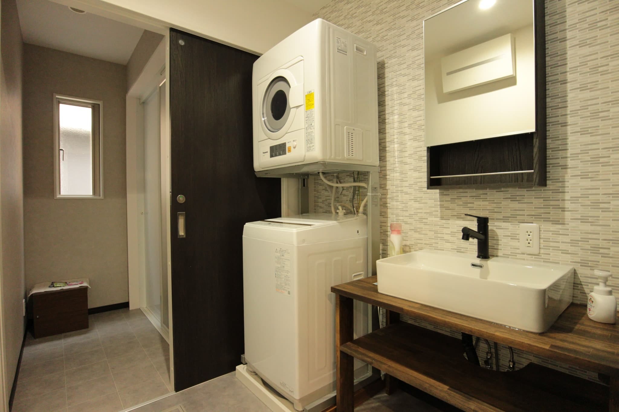 エムズワークス　オリジナルの洗面所