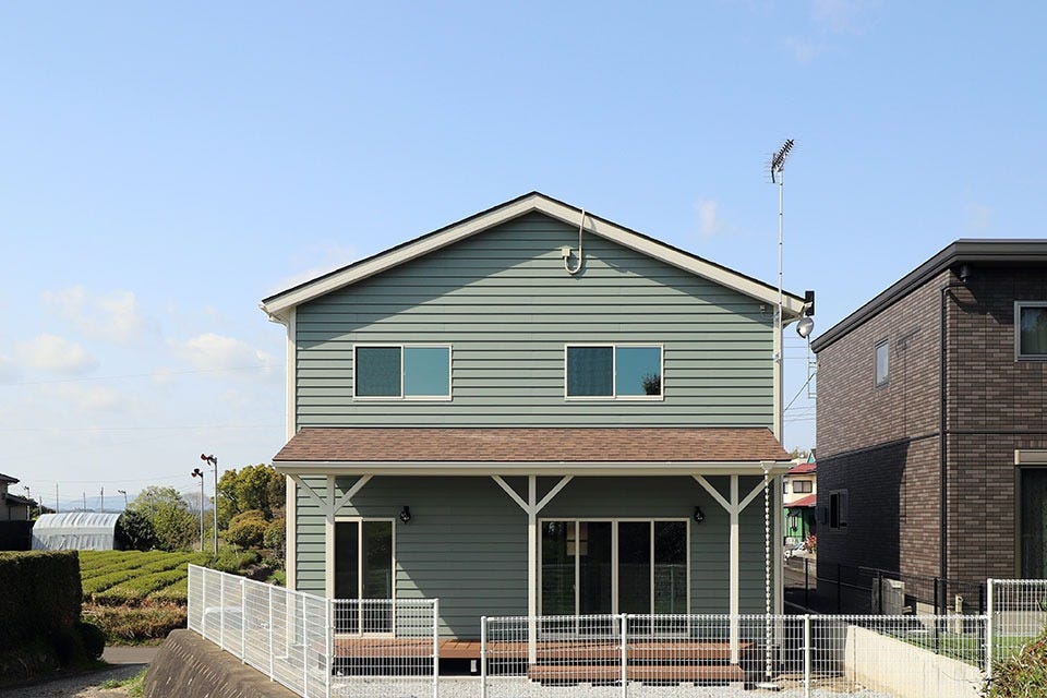 丘の上に立つ カリフォルニア×メキシカンスタイルのお家