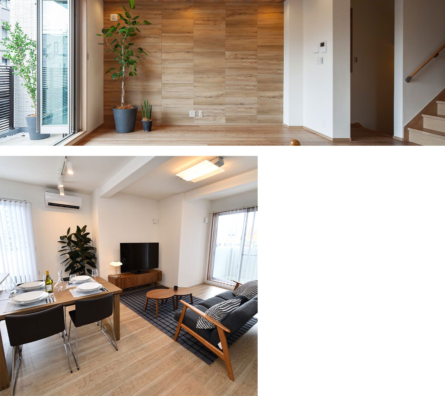 高い天井が実現する、ゆとりある空間